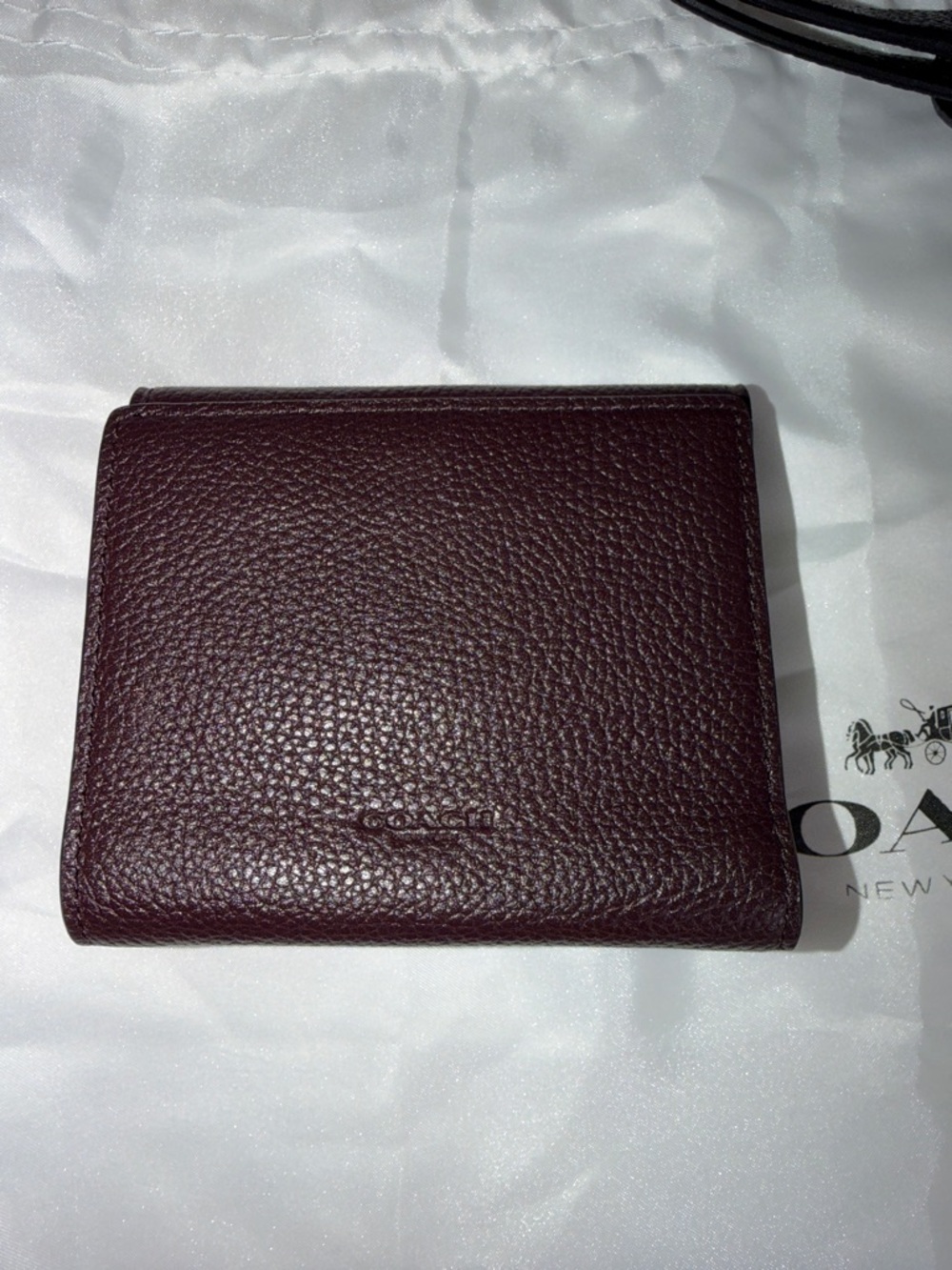 NWT Coach Tabby 26 Crossbody Bag in Oxblood with matching wallet - Picture 11 of 13